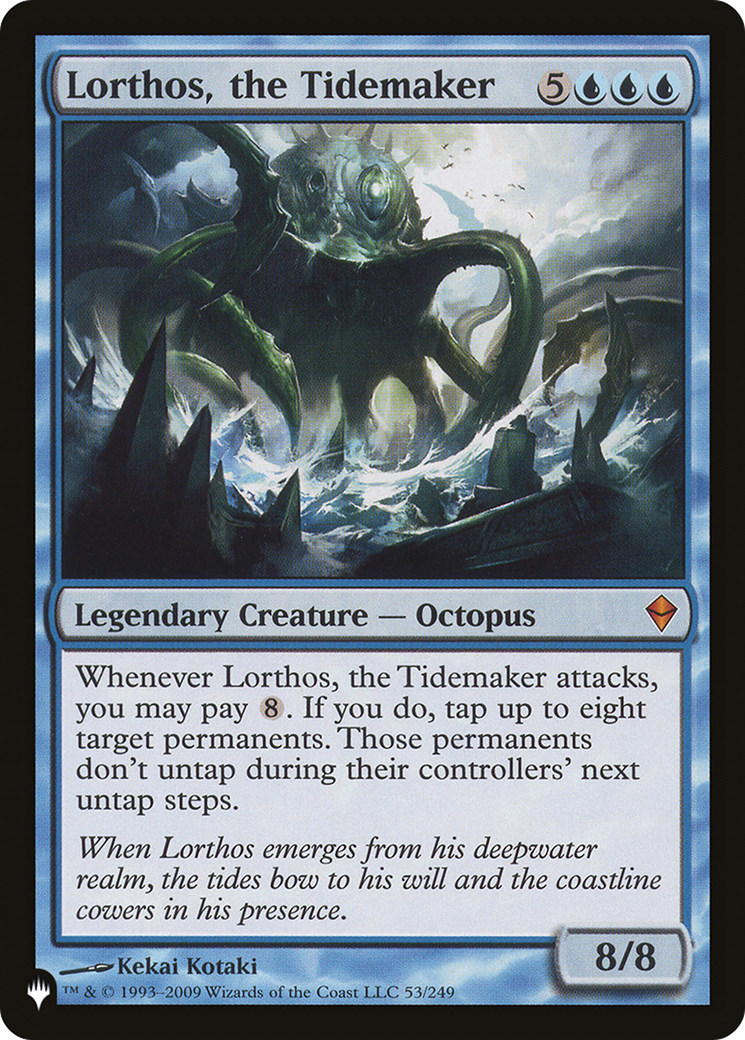 Image of Lorthos, the Tidemaker [The List]