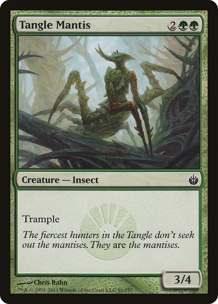 Image of Tangle Mantis [Mirrodin Besieged]