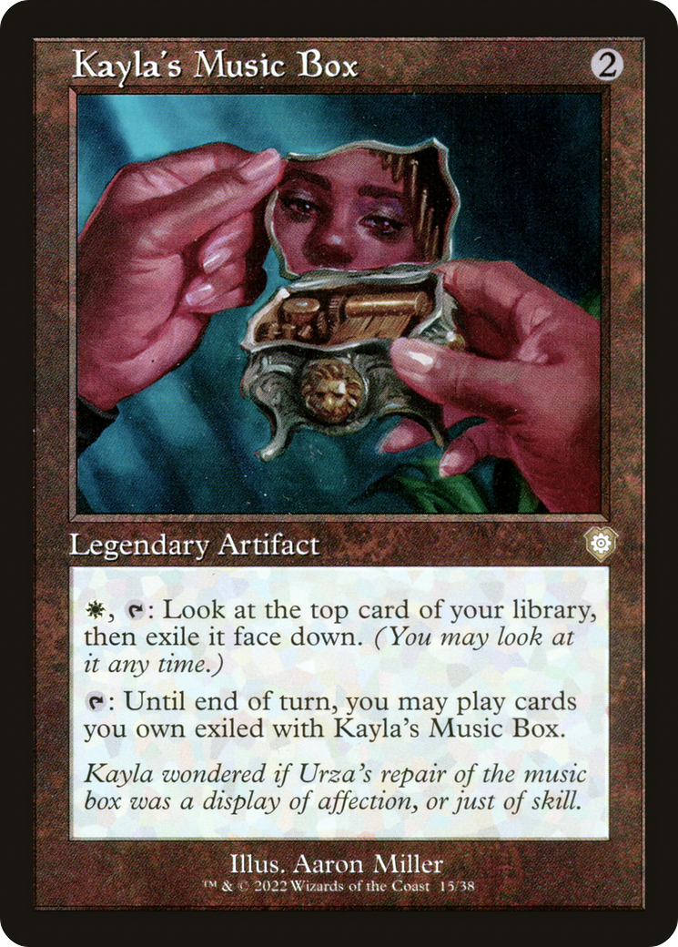 Image of Kayla's Music Box (Retro) [The Brothers' War Commander]