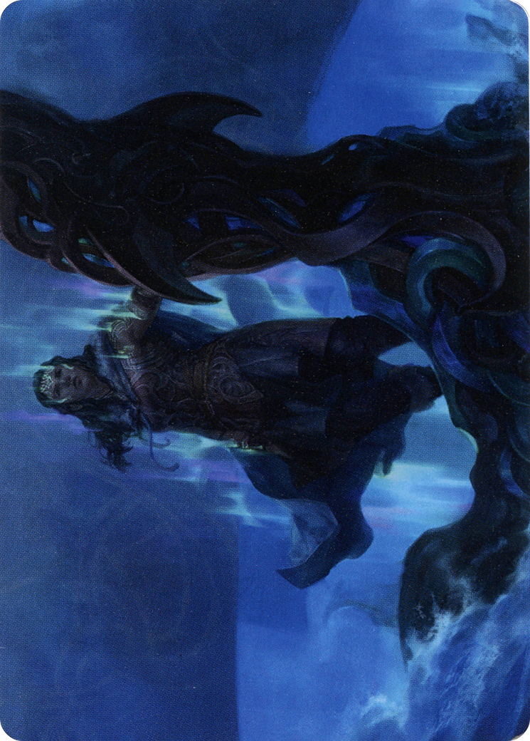 Image of Cosima, God of the Voyage // Cosima, God of the Voyage (ASKHM-012) - Art Series: Kaldheim (Borderless) Foil