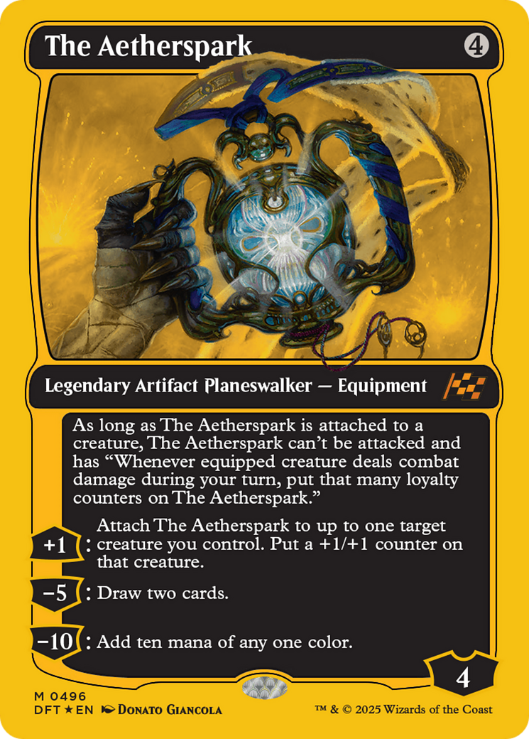 Image of The Aetherspark (First-Place Foil) [Aetherdrift]