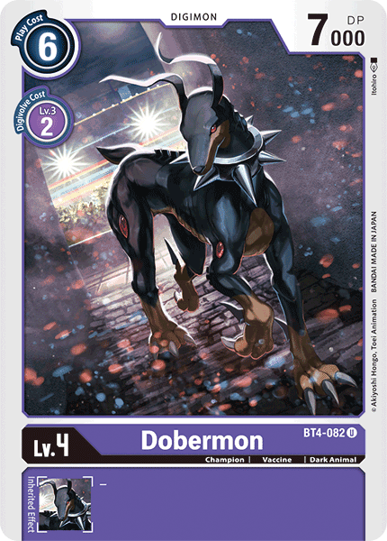 Image of Dobermon [BT4-082] [Great Legend]