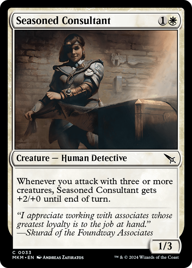 Image of Seasoned Consultant [Murders at Karlov Manor]