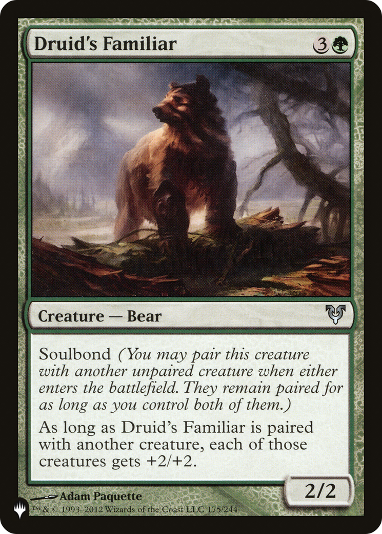 Image of Druid's Familiar [The List]