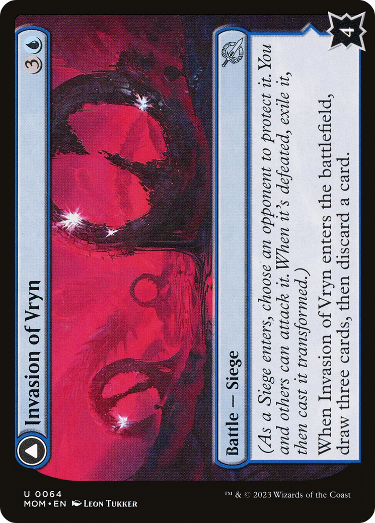 Image of Invasion of Vryn // Overloaded Mage-Ring [March of the Machine]