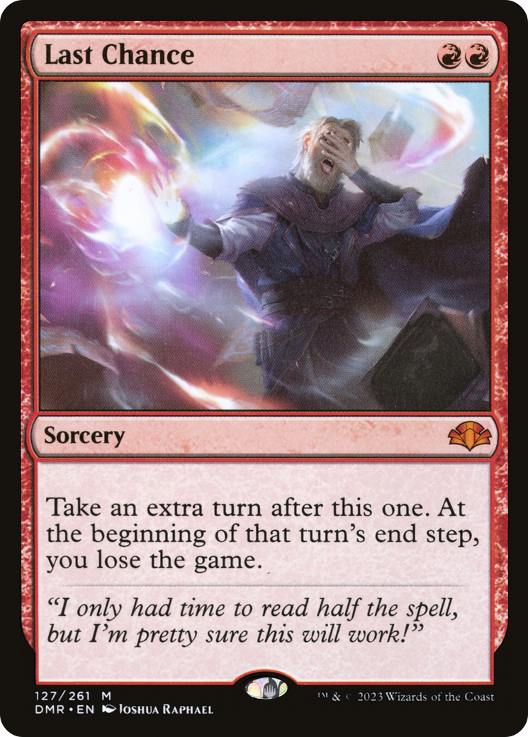 Image of Last Chance [Dominaria Remastered]