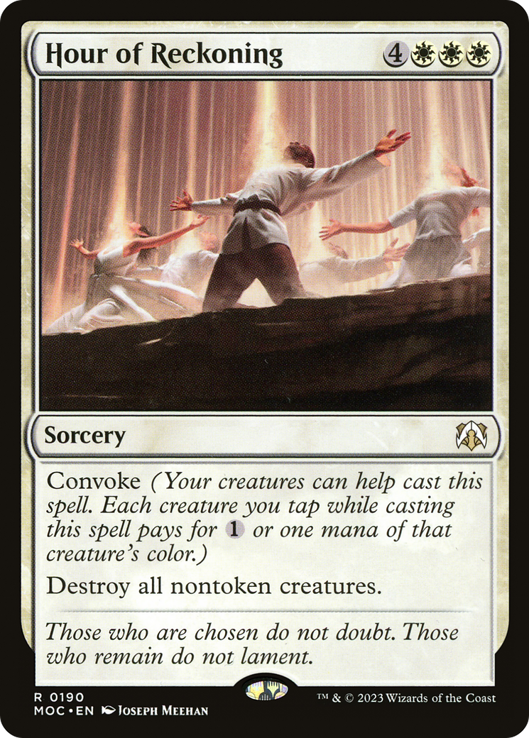 Image of Hour of Reckoning [March of the Machine Commander]