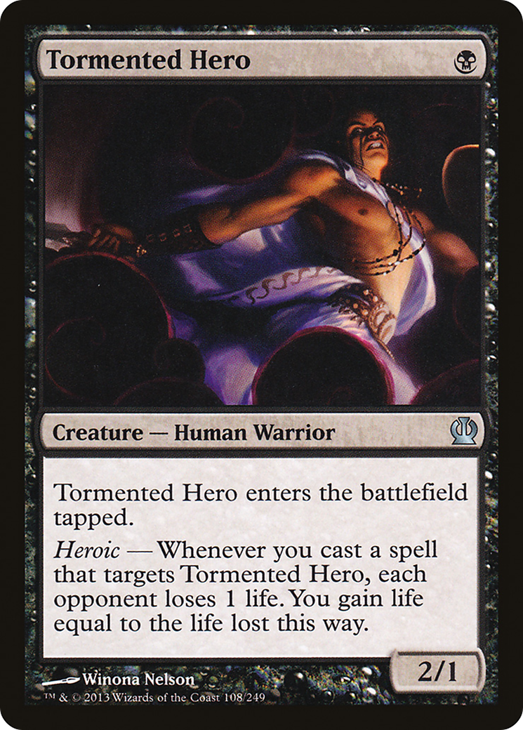 Image of Tormented Hero [Theros]