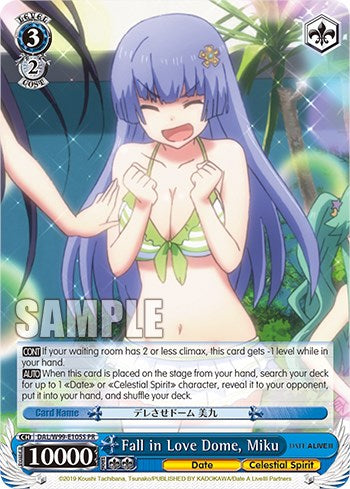 Image of Fall in Love Dome, Miku (Foil) [Date A Live Vol.2]