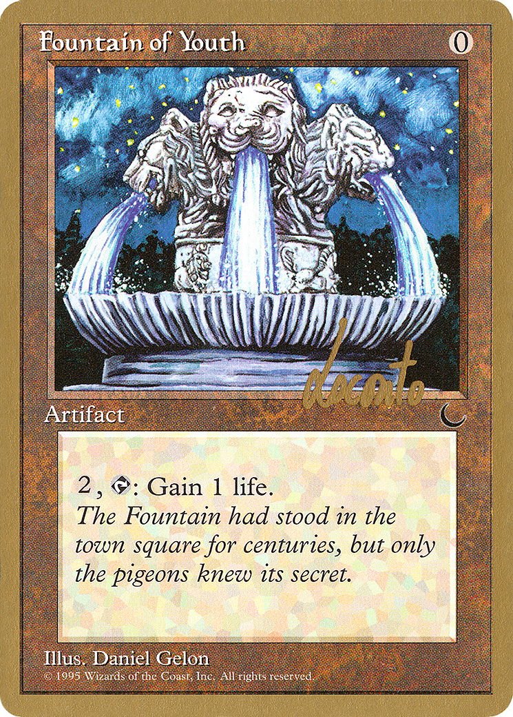 Image of Fountain of Youth (Michael Loconto) [Pro Tour Collector Set]