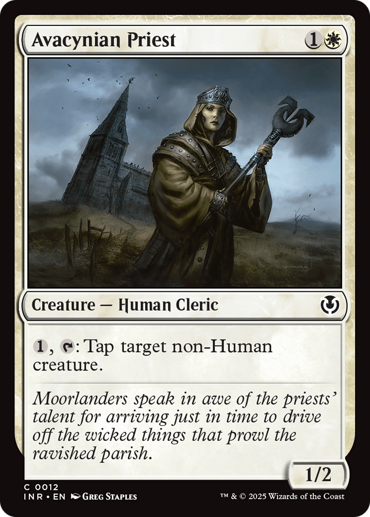 Image of Avacynian Priest [Innistrad Remastered]