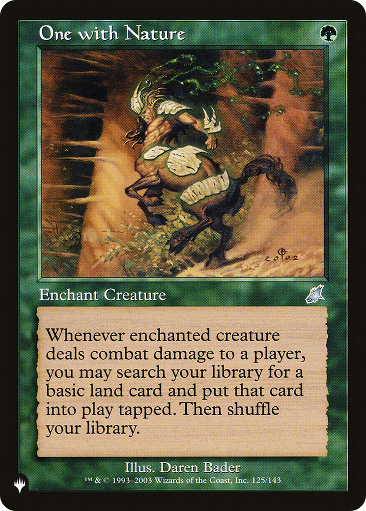 Image of One with Nature [The List]