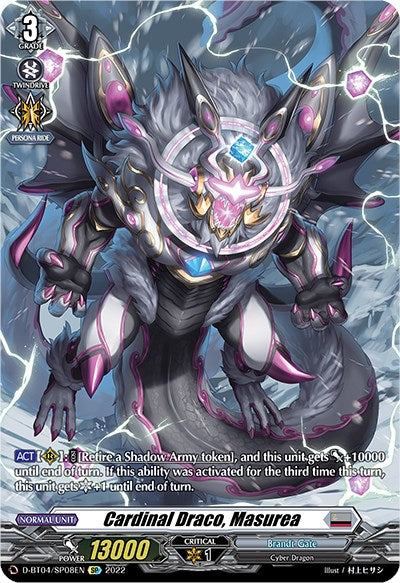 Image of Cardinal Draco, Masurea (D-BT04/SP08EN) [Awakening of Chakrabarthi]