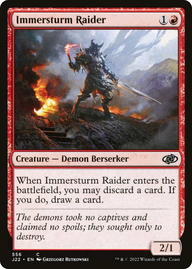 Image of Immersturm Raider [Jumpstart 2022]