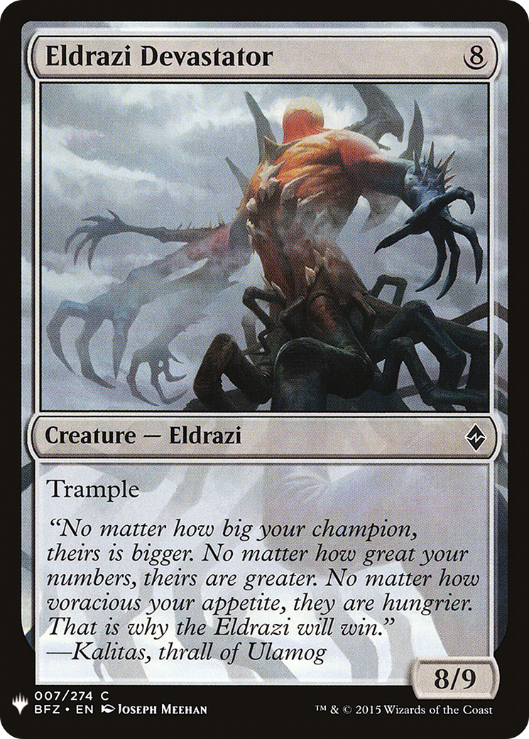 Image of Eldrazi Devastator [Mystery Booster]