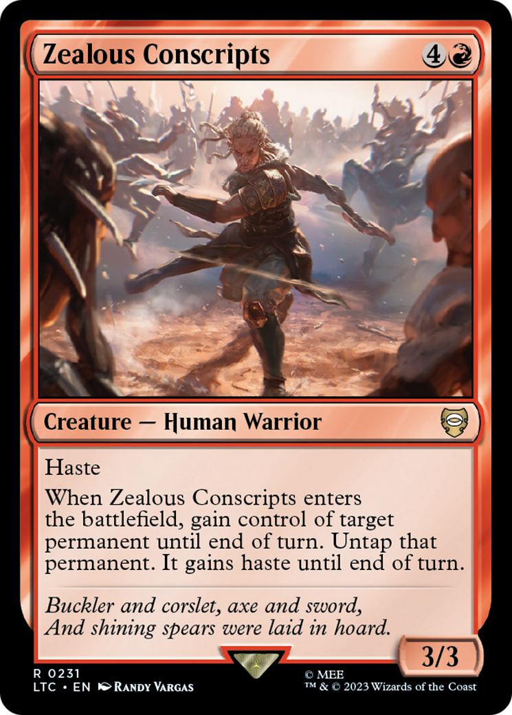 Image of Zealous Conscripts [The Lord of the Rings: Tales of Middle-Earth Commander]