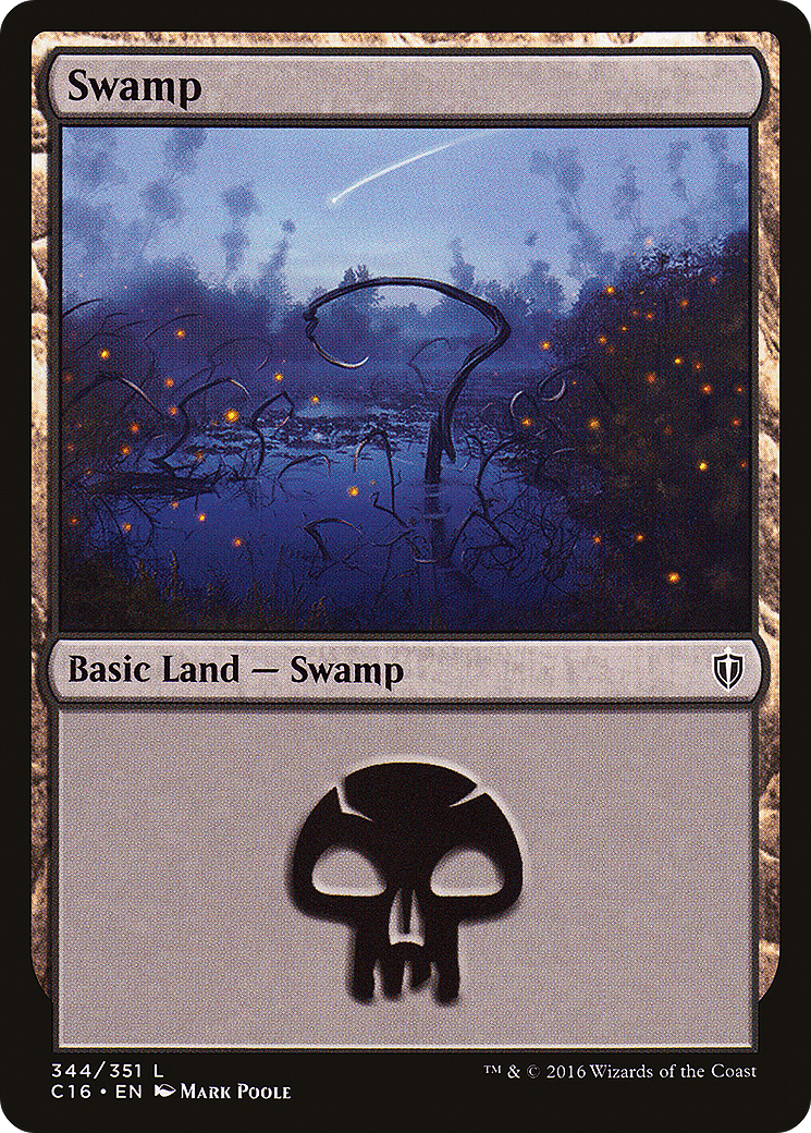 Image of Swamp (344) [Commander 2016]