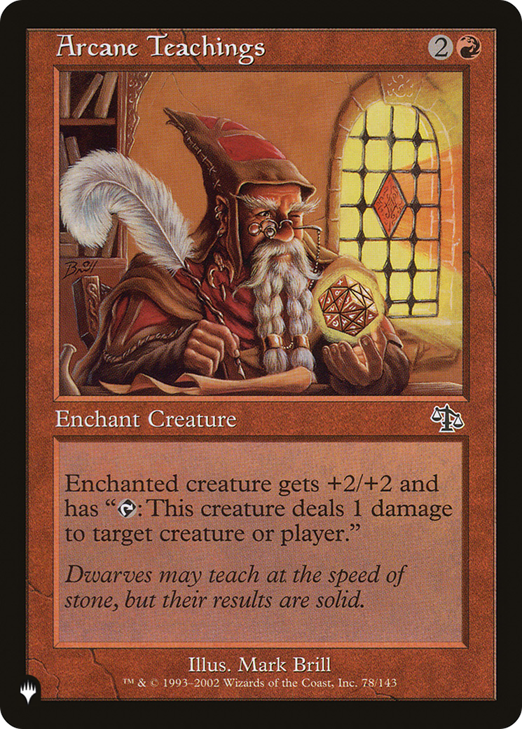 Image of Arcane Teachings [The List]