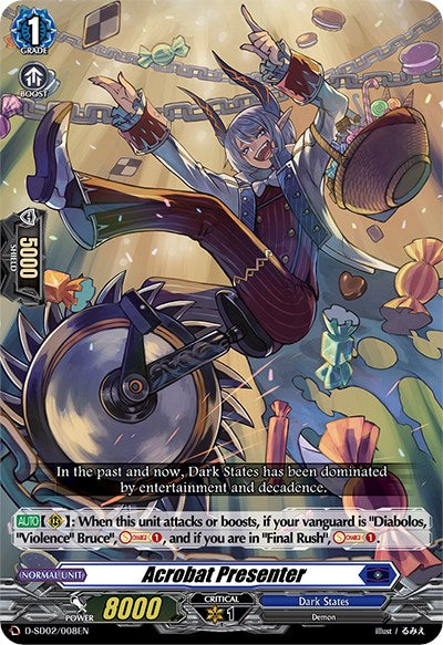 Image of Acrobat Presenter (D-SD02/008EN) [Danji Momoyama: Tyrant Tiger]