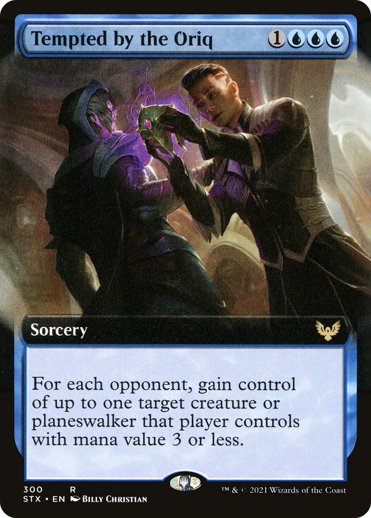 Image of Tempted by the Oriq (Extended Art) [Strixhaven: School of Mages]