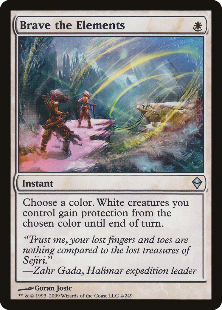 Image of Brave the Elements [Zendikar]