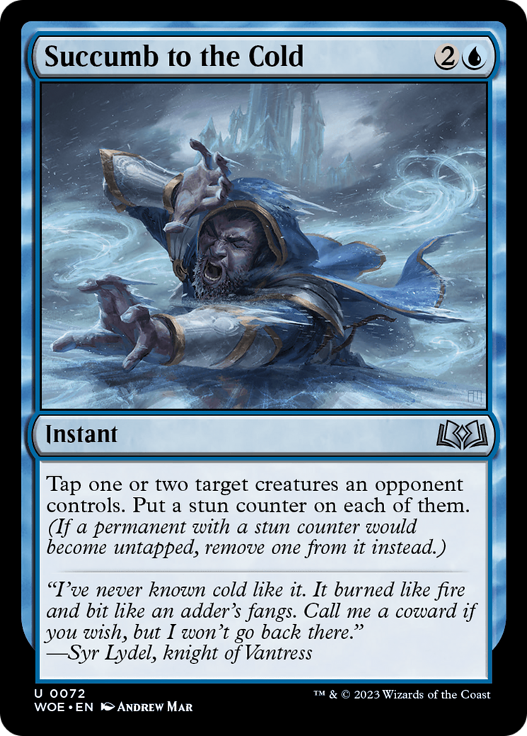 Image of Succumb to the Cold [Wilds of Eldraine]