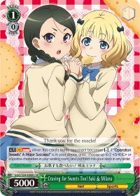 Image of Craving for Sweets Too! Saki & Milana (GGO/S59-E008S SR) [Gun Gale Online]