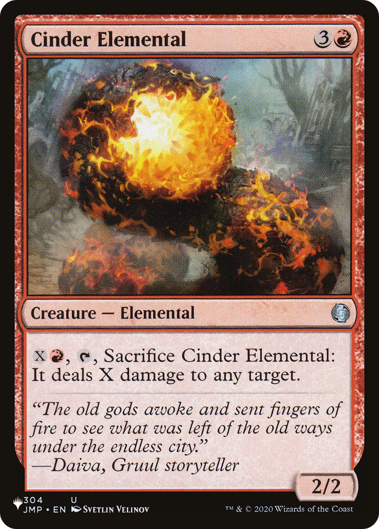 Image of Cinder Elemental [The List]