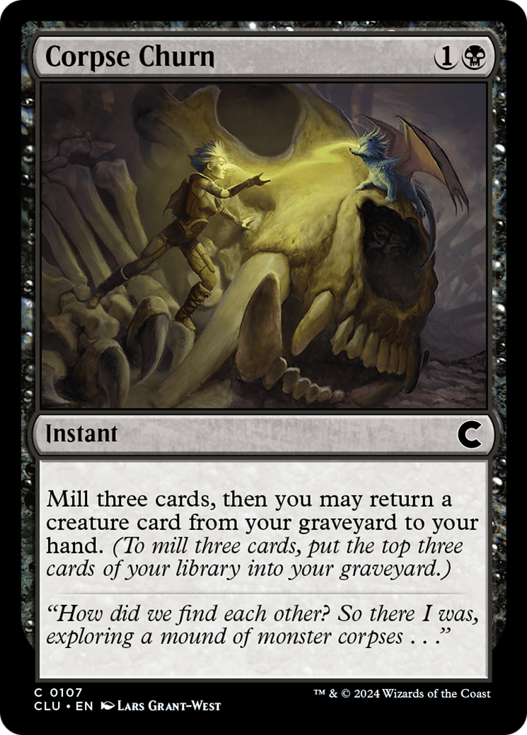 Image of Corpse Churn [Ravnica: Clue Edition]
