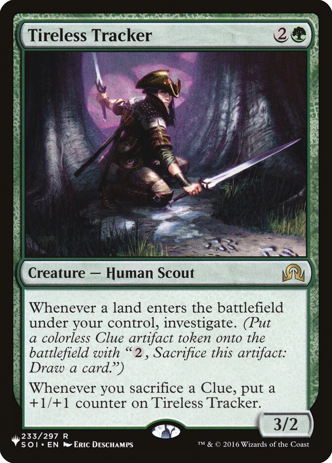 Image of Tireless Tracker [The List]