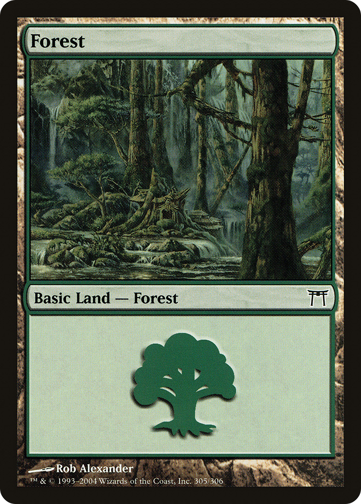 Image of Forest (305) [Champions of Kamigawa]