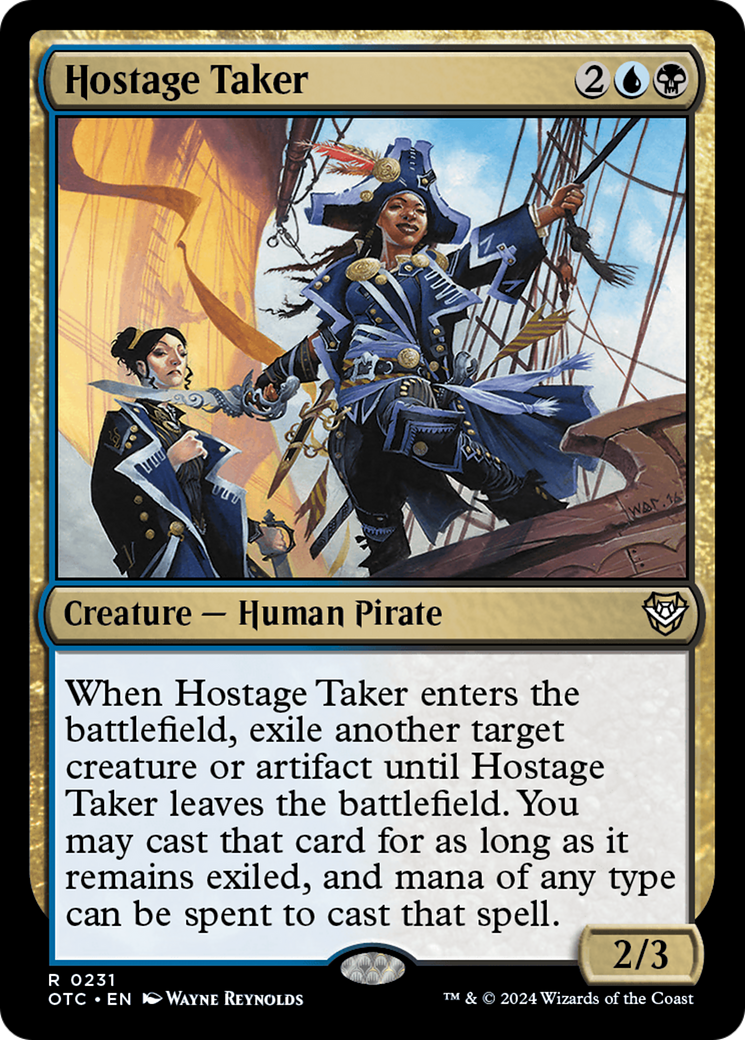 Image of Hostage Taker [Outlaws of Thunder Junction Commander]