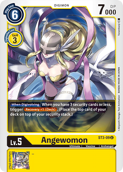 Image of Angewomon [ST3-09] [Starter Deck: Heaven's Yellow]