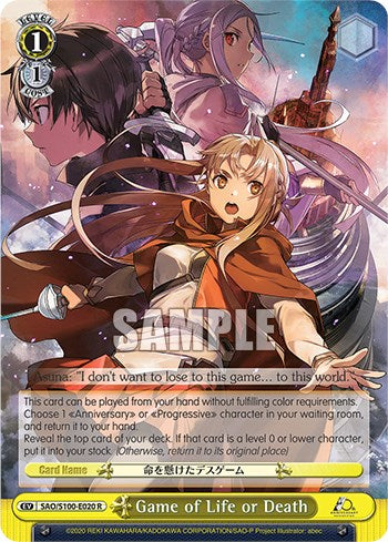Image of Game of Life or Death [Sword Art Online Animation 10th Anniversary]