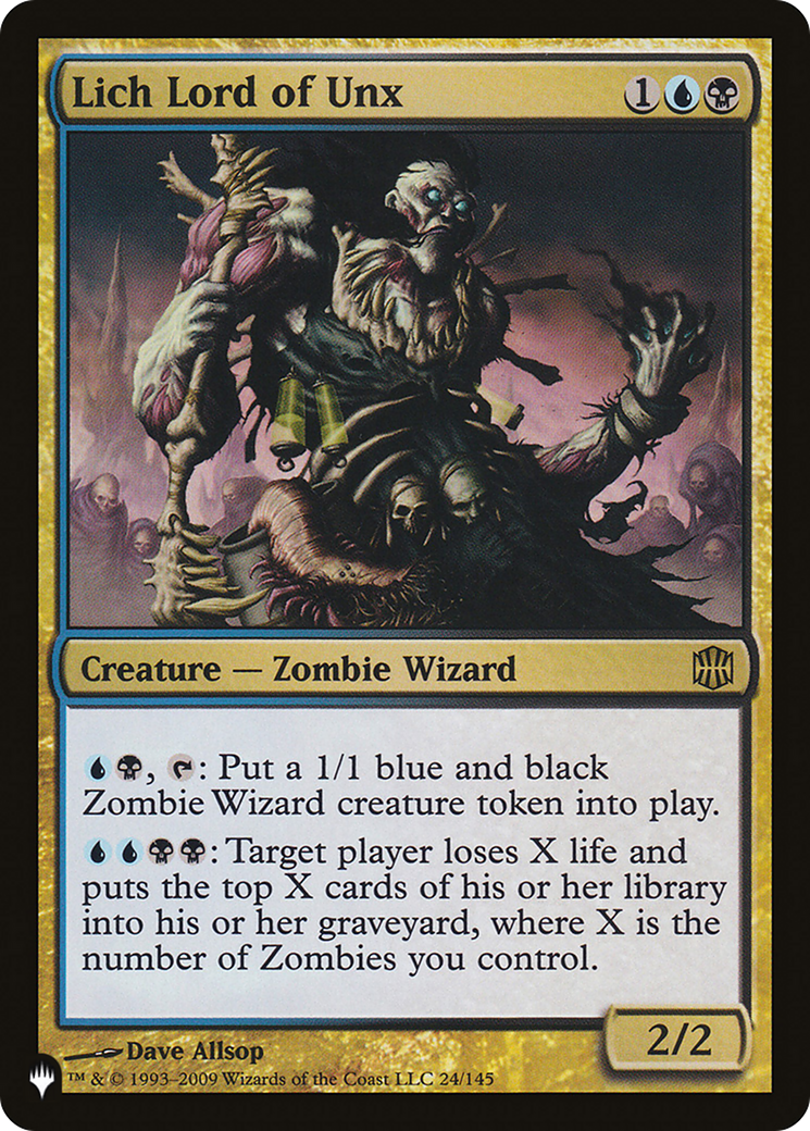 Image of Lich Lord of Unx [The List]