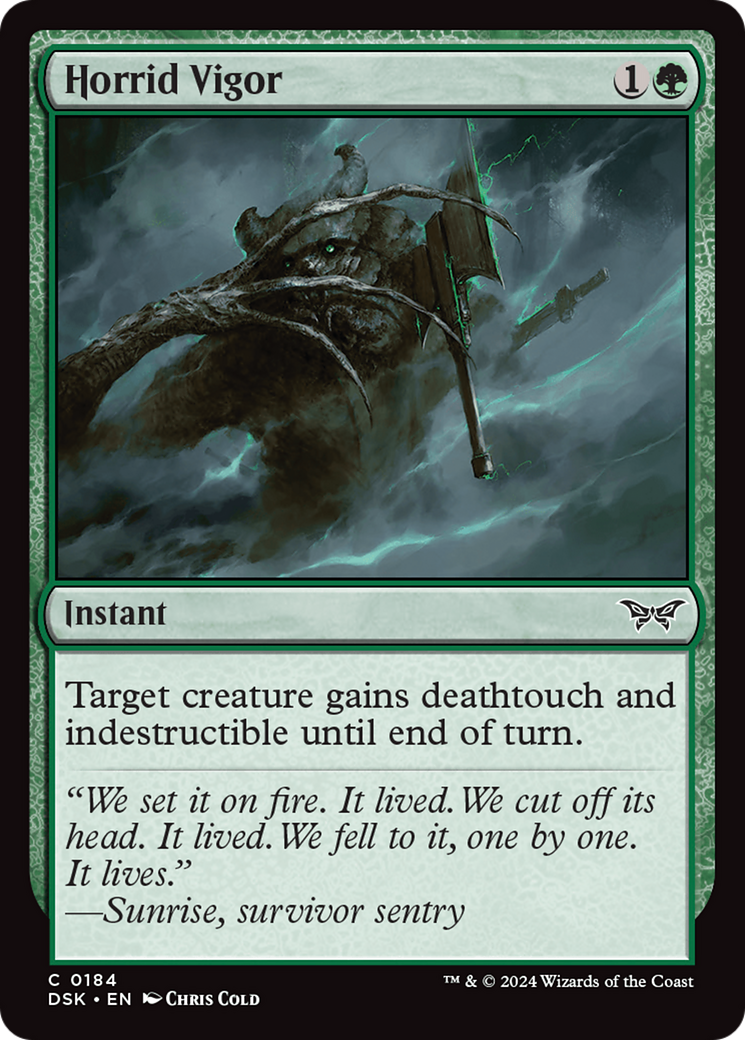 Image of Horrid Vigor [Duskmourn: House of Horror]