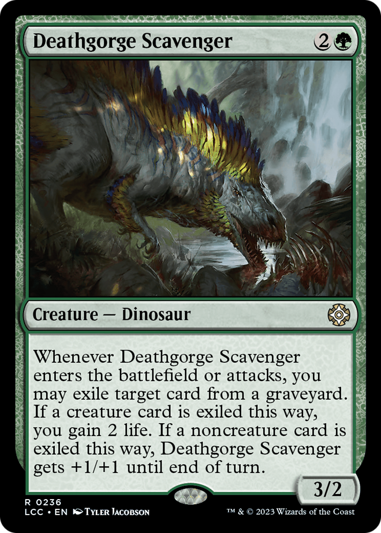 Image of Deathgorge Scavenger [The Lost Caverns of Ixalan Commander]