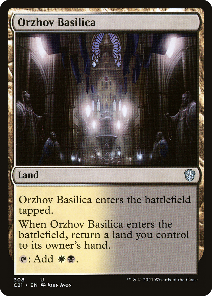 Image of Orzhov Basilica [Commander 2021]