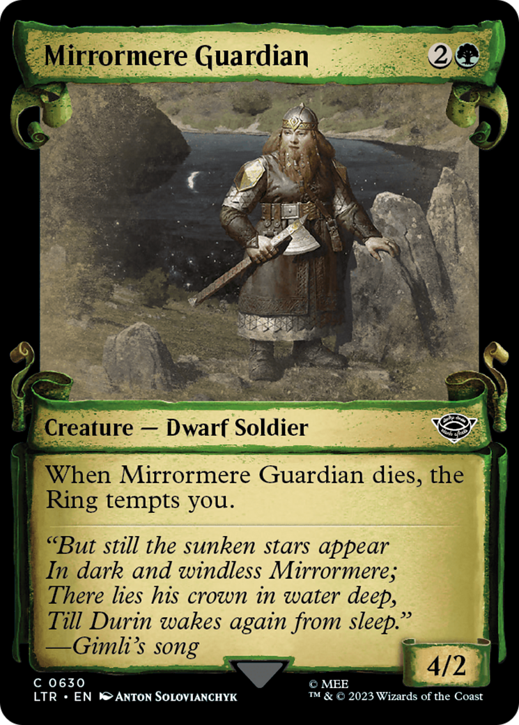 Image of Mirrormere Guardian [The Lord of the Rings: Tales of Middle-Earth Showcase Scrolls]