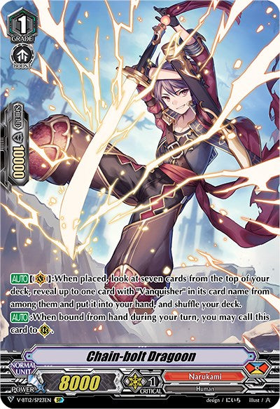 Image of Chain-bolt Dragoon (V-BT12/SP23EN) [Divine Lightning Radiance]