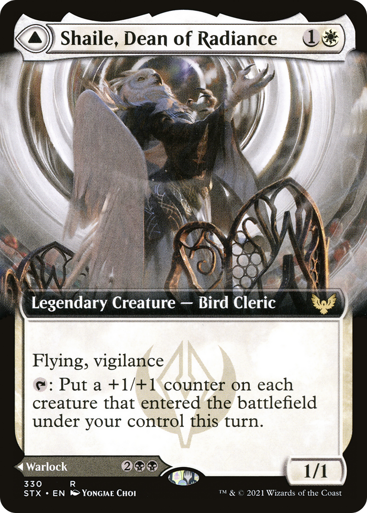 Image of Shaile, Dean of Radiance // Embrose, Dean of Shadow (Extended Art) [Strixhaven: School of Mages]