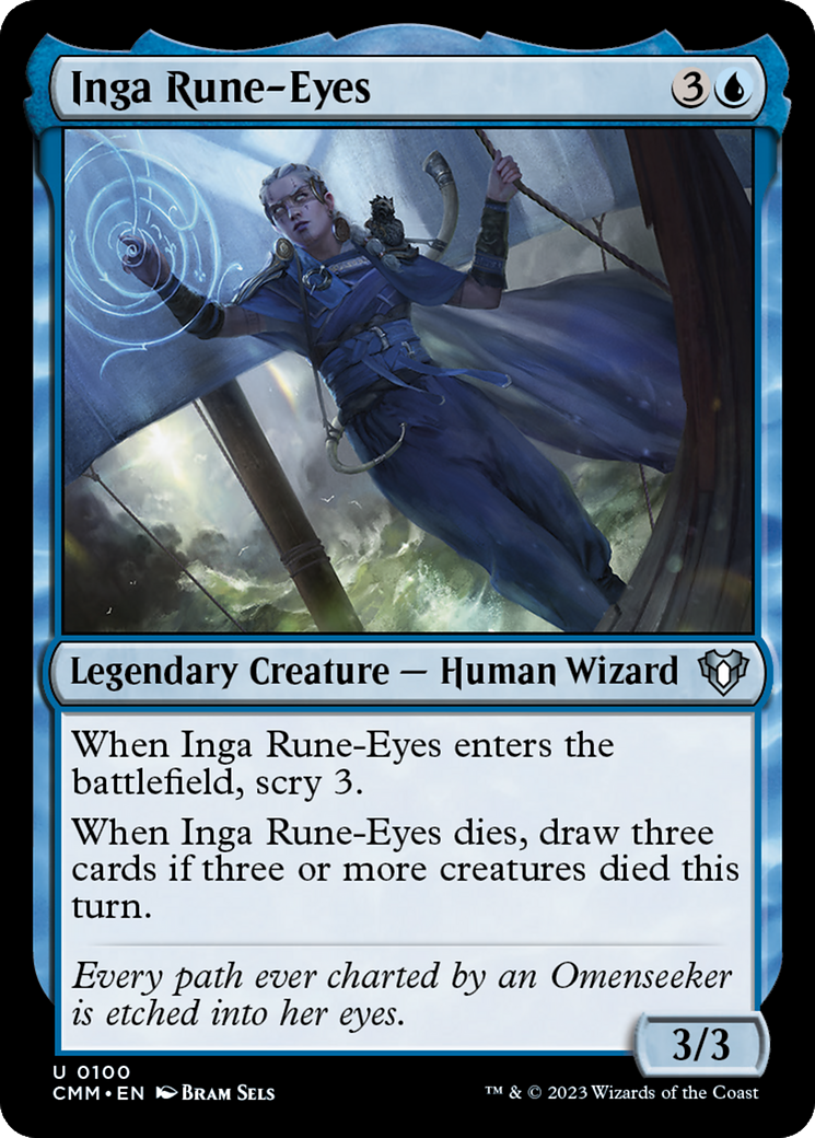 Image of Inga Rune-Eyes [Commander Masters]