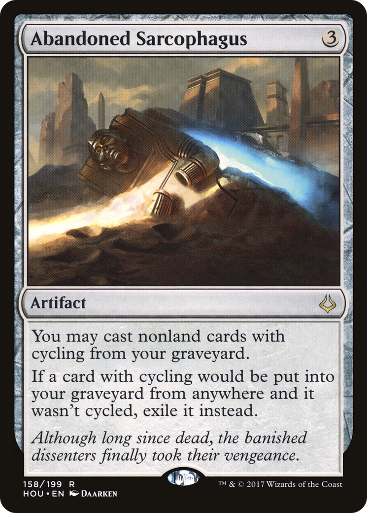 Image of Abandoned Sarcophagus [Hour of Devastation]
