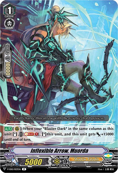 Image of Inflexible Arrow, Muorda (V-EB12/023EN) [Team Dragon's Vanity]