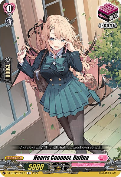 Image of Hearts Connect, Rufina (D-LBT02/076EN) [Lyrical Monasterio: It's a New School Term!]