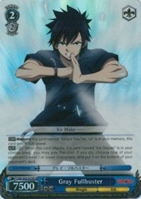 Image of Gray Fullbuster (FT/EN-S02-075S SR) [Fairy Tail ver.E]