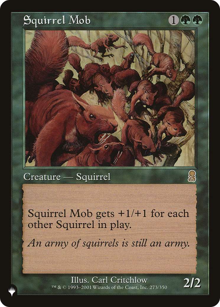 Image of Squirrel Mob [The List]