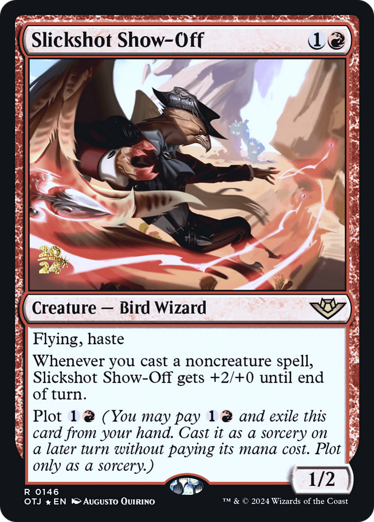 Image of Slickshot Show-Off [Outlaws of Thunder Junction Prerelease Promos]