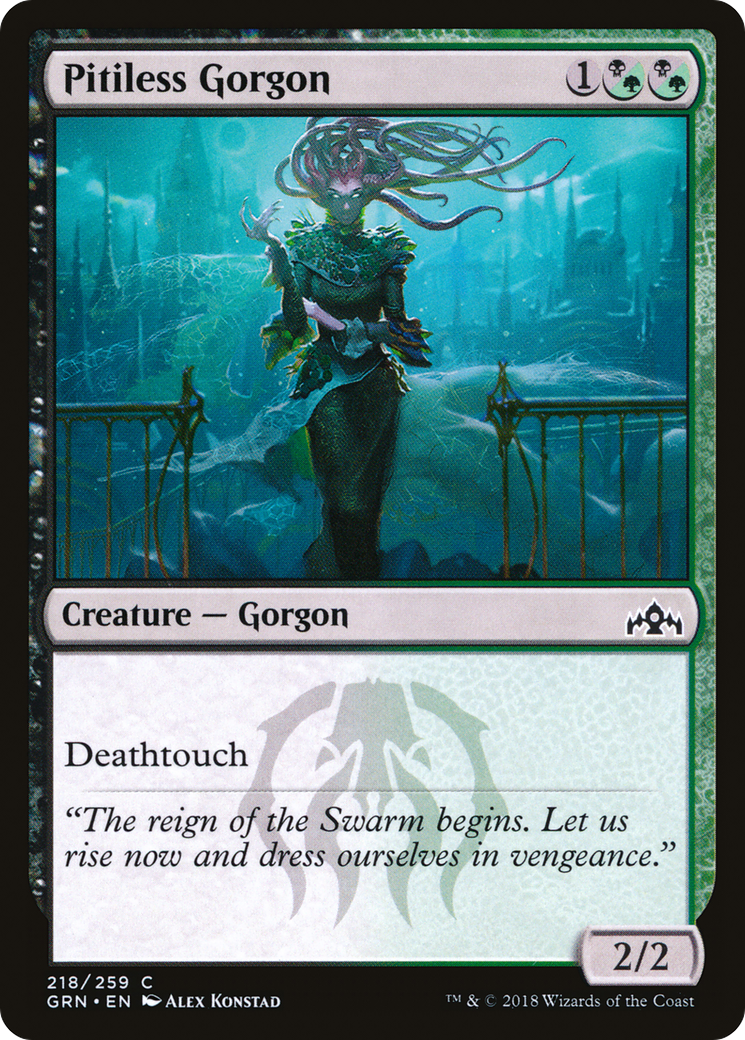 Image of Pitiless Gorgon [Guilds of Ravnica]
