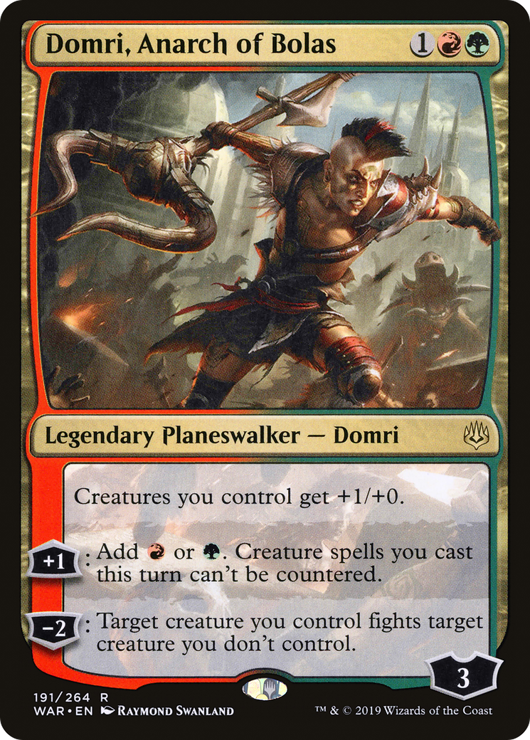 Image of Domri, Anarch of Bolas [War of the Spark]